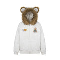 Hoodie Zip-Up Sweatshirt Casual Oversized Hooded Jacket with Plush Lining