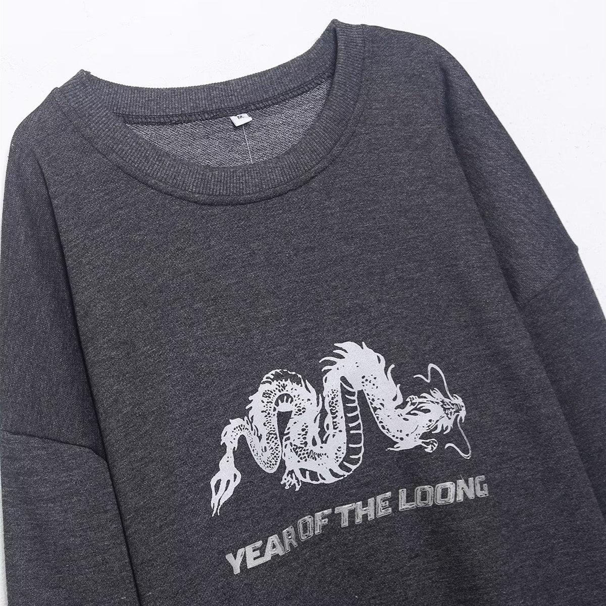 Women's autumn animal print wash effect hoodie